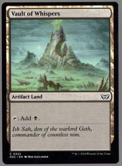 Vault of Whispers 0322 Non Foil Common Duskmourn MTG Near Mint - Image 1