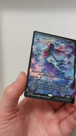 Moonshadow (386) Showcase, Lorwyn Eclipsed ECL, Magic MtG, Foil Mythic - NM! - Image 2