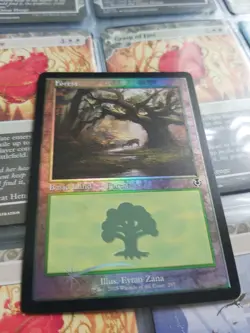 Mtg Forest Retro Foil 297 Innistrad Remastered - Image 1