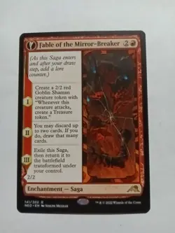 x1 Fable of the Mirror-Breaker Reflection of Kiki-Jiki NEO MTG 357 SHOWCASE 1x - Image 1