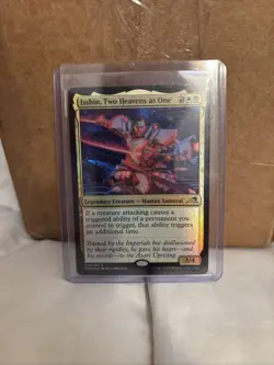 Isshin, Two Heavens as One Kamigawa: Neon Dynasty Foil NM - Image 1