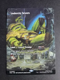 Undercity Sewers (Borderless) Mythic MTG Ninja Turtles - Image 1
