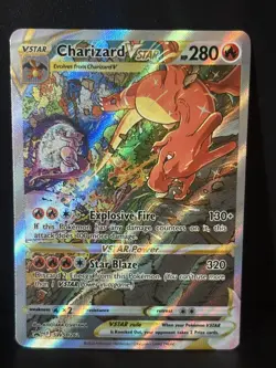 Charizard VSTAR SWSH262 Promo Alternative Art Holo Pokemon TCG Card - Image 1