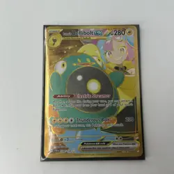 Pokemon TCG Ionos Bellibolt ex 188/159 Journey Together Gold Hyper Rare Card NM - Image 1