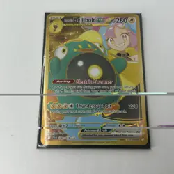 Pokemon TCG Ionos Bellibolt ex 188/159 Journey Together Gold Hyper Rare Card NM - Image 2