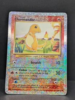 Charmander 70/110 Legendary Collection Reverse Holo Rare Pokemon TCG LP - Image 3