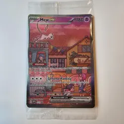 Mew EX SVP 053 Pokemon TCG Scarlet Violet 151 Black Star Promo Full Art SEALED - Image 1
