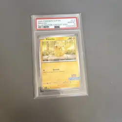 Pokemon TCG Pikachu Illustration Contest 2024 Promo #214 PSA 10 Regular English - Image 1