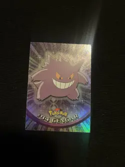 Topps Pokemon Gengar #94 Card TV Chrome Foil LP - Image 1