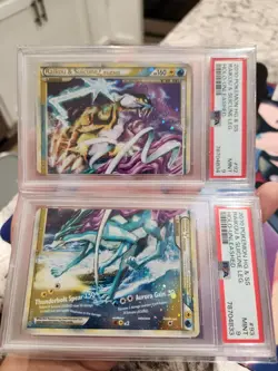 Pokemon Raikou And Suicune Legend Top And Bottom Set #92 & #93 Sequential PSA 9 - Image 1