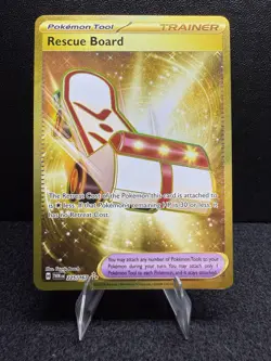 Pokemon Rescue Board 225/167 Sv06: Twilight Masquerade Holo Hyper Rare Trainer - Image 1