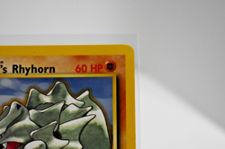 Pokemon TCG - Brock's Rhyhorn 022/132 Gym Heroes 1st Edition - NM - Image 2