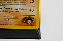 Pokemon TCG - Brock's Rhyhorn 022/132 Gym Heroes 1st Edition - NM - Image 3
