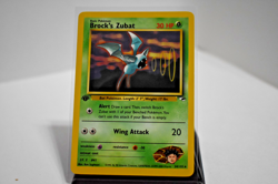Pokemon TCG - Brock's Zubat 024/132 Gym Heroes 1st Edition - NM - Image 1