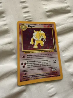 Pokemon TCG Hypno Fossil 23 Regular 1st Edition Rare - Image 2
