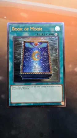 Yugioh Book of Moon OP13-EN001 Ultimate Rare NM - Image 1