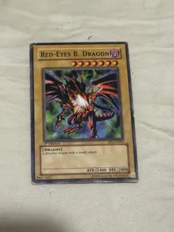 Konami Yu-Gi-Oh! TCG SD1 1st Edition Red-Eyes Darkness Dragon Card Lot - Image 2