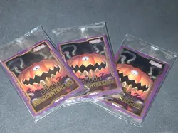 Konami Yu-Gi-Oh! TCG Field Center Card Pumpkin Foil Lot of 3 English - Image 1