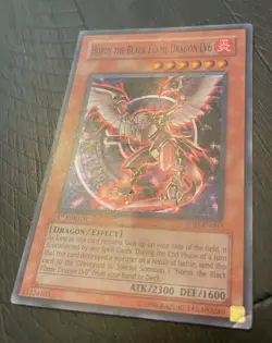 Yugioh Horus The Black Flame Dragon LV6 SOD-EN007 Super Rare 1st Edition - Image 3
