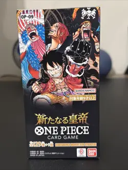 One Piece New Four Emperors Op-09 japanese Display Sealed - Image 1