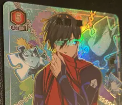 Blue Lock TCG Rin Itoshi #BLK-1-074 Alt Art R Union Arena UA12BT - Image 2