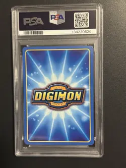 Digimon Digi Battle Puppetmon Bo-96 Holo Foil Card 2000 Bandai PSA 8 NM-MT - Image 2