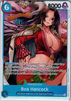 Boa Hancock OP07-051 SR English 500 Years in the Future - One Piece Card - NM - Image 1