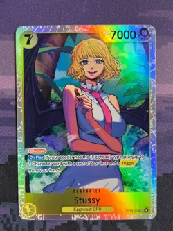 Stussy OP13-110 SR One Piece Carrying On His Will Foil Card Near Mint NM - Image 1