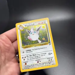 Pokemon TCG Wigglytuff Base Set 2 Holo Unlimited Rare Card 19/130 LP/MP -j - Image 4