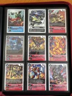 Digimon Card Game EX3 Draconic Roar Complete Base Set C + U + R + SR - Image 1