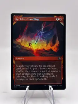 Reckless Handling 0049 Foil Showcase MOM: The Aftermath MAT MTG NM - Image 1