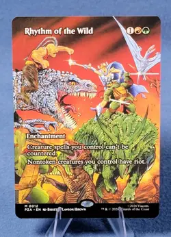 Rhythm of the Wild Borderless NM Teenage Mutant Ninja Turtles PZA MTG - Image 1