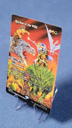 Rhythm of the Wild Borderless NM Teenage Mutant Ninja Turtles PZA MTG - Image 2