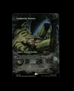 Undercity Sewers (Borderless) Teenage Mutant Ninja Turtles Eternal-Legal Foil - Image 1