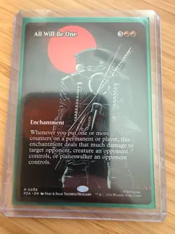 All Will Be One (Borderless) 0008 (M) MTG Teenage Mutant Ninja Turtles (PZA) - Image 1