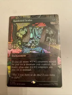 Hardened Scales Secret Lair MTG Magic The Gathering Near Mint - Image 1