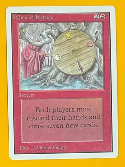 MTG WHEEL OF FORTUNE Unlimited (OldManMTG 013-431) - Image 1