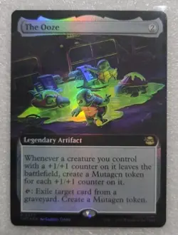 The Ooze (Extended Art) #277 (Foil) (NM) TMT Magic MTG - Image 1