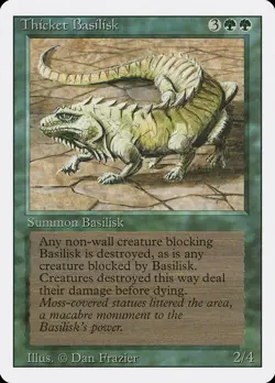 Thicket Basilisk [Revised Edition] Lightly Played - Image 1