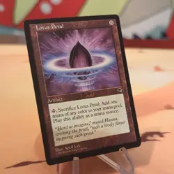 Magic: The Gathering Lotus Petal Tempest Regular Artifact Common April Lee Engl… - Image 2