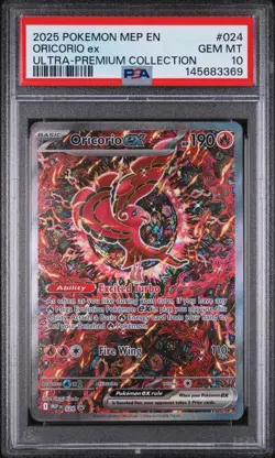 Pokemon Oricorio EX Black Star Promo Card 024 PSA 10 - Image 3