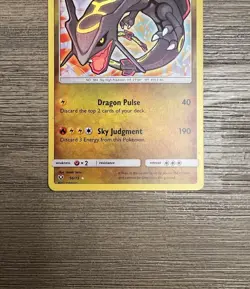 (EPIC) Pokemon Shining Rayquaza 56/73 Shining Legends Shiny Holo Rare Dragon - Image 3