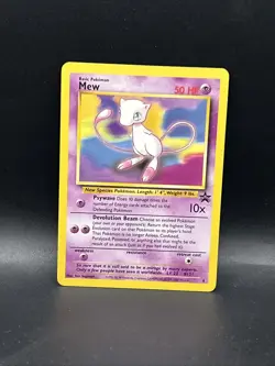 Mew Pokemon Wizards of the Coast Promo #8 2000 - Image 1