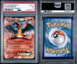 2014 POKEMON XY BLACK STAR PROMO #XY17 CHARIZARD EX PSA 5 - Image 3