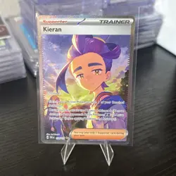 Pokemon Kieran Trainer Special Illustration 174/131 Prismatic Evolutions Holo NM - Image 2