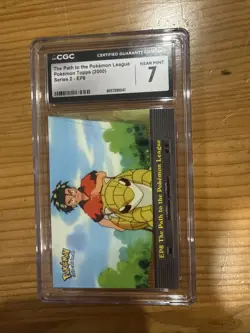 CGC NM 7 EP8 THE PATH TO THE POKEMON LEAGUE TOPPS TRADING CARDS SERIES 2 - Image 1