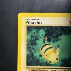 Pokemon Vintage Promo #27 Pikachu Wotc Black Star Movie Promo 2000 - Image 2