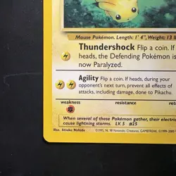 Pokemon Vintage Promo #27 Pikachu Wotc Black Star Movie Promo 2000 - Image 5