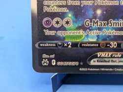 Hatterene VMAX GG47 Pokemon TCG 2023 Galarian Gallery Crown Zenith — Near Mint - Image 5
