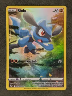 Riolu GG26/GG70 Pokemon TCG Ultra Rare Crown Zenith: Galarian Gallery Near Mint - Image 1